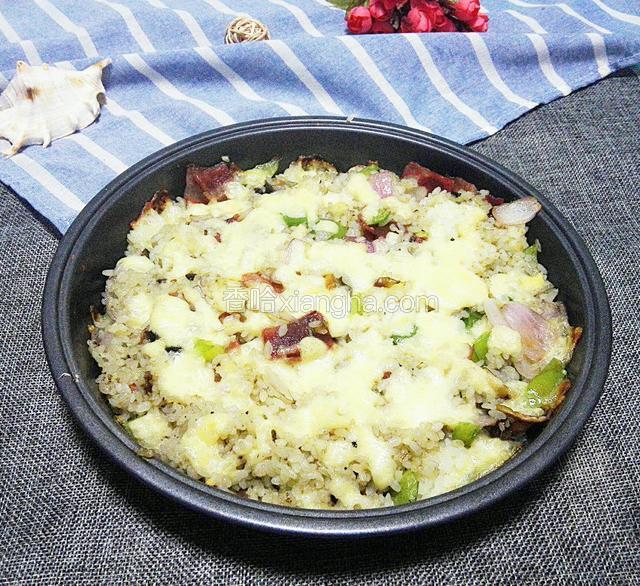 蘑菇焗饭