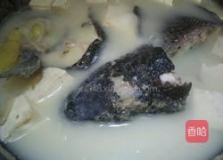养生黑鱼汤的做法图解6
