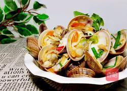 白葡萄酒葱烧蛤蜊的做法图解10