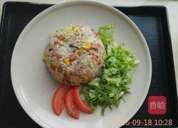 葱油炒饭的做法图解7