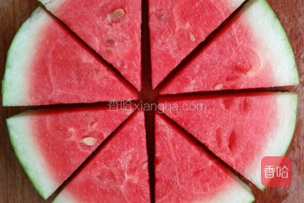 西瓜切块