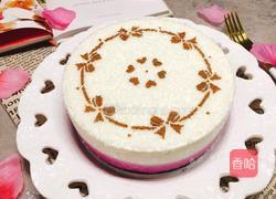 椰香火龙果慕斯的做法图解24