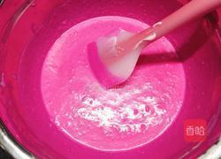 椰香火龙果慕斯的做法图解15