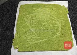 抹茶树干蛋糕卷的做法图解15