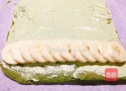 抹茶树干蛋糕卷的做法图解19