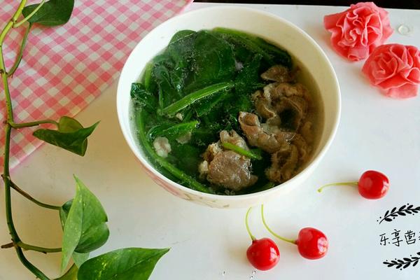 羊肉菠菜汤的花样做法