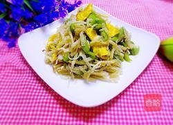 丝瓜鸡蛋炒饼的做法图解13