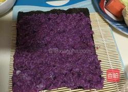 藜麦紫薯寿司卷的做法图解8