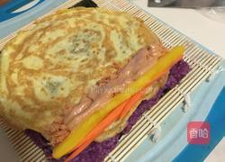 藜麦紫薯寿司卷的做法图解10