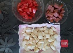 番茄杏鲍菇炒香肠的做法图解2
