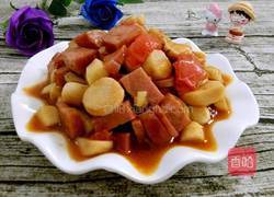 番茄杏鲍菇炒香肠的做法图解10