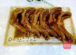 红烧鸭掌的做法图解7