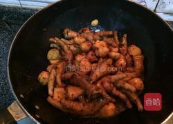 芋头烧鸡爪的做法图解6