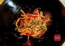 双椒耗油牛肚的做法图解9