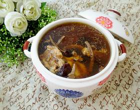 茶树菇煲鸡汤[图]