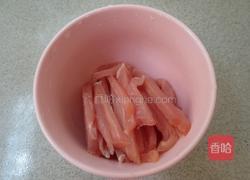 黄花炒肉的做法图解2