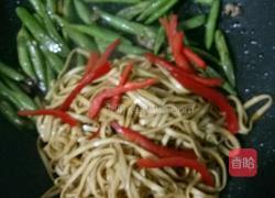 豆角肉丝炒面的做法图解7