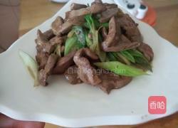 葱爆鸡肝的做法图解10