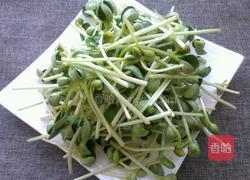 豆苗炒肉的做法图解1