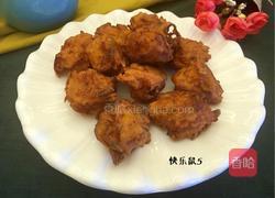 油炸双色素丸子的做法图解11