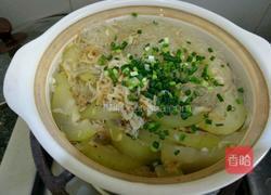 节瓜虾米粉丝煲的做法图解11