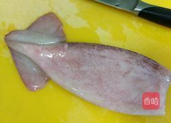 豆腐烧鱿鱼的做法图解1