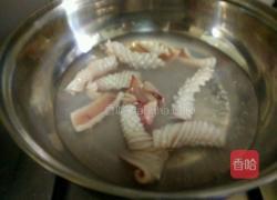 豆腐烧鱿鱼的做法图解4