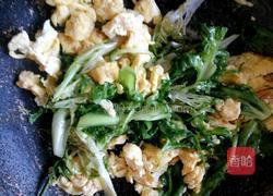 苦菊炒鸡蛋的做法图解10