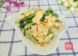 苦菊炒鸡蛋的做法图解11