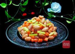 凉拌西芹花生米的做法图解8