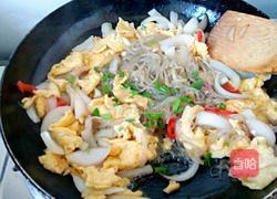 洋葱鸡蛋炒粉条的做法图解9