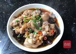 黑木耳蒸滑鸡腿的做法图解9