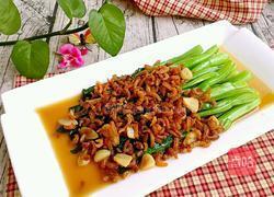 海米油菜苔的做法图解5