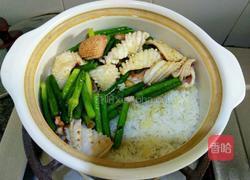 鱿鱼煲仔饭的做法图解8