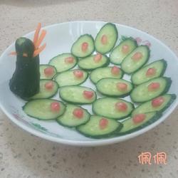 孔雀开屏（青瓜)的做法[图]