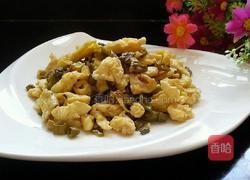 酸豆角炒蛋的做法图解10