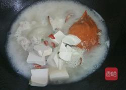 蟹煲豆腐的做法图解8