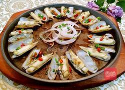 铁板蛏子的做法图解8