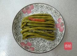 清炒酸豆角的做法图解1