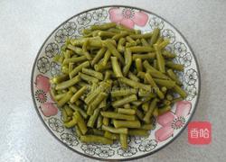 清炒酸豆角的做法图解2
