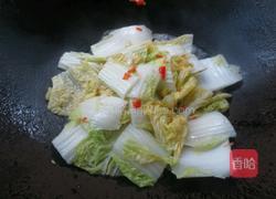 炝炒白菜的做法图解7