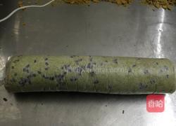 抹茶红豆蛋糕卷的做法图解9