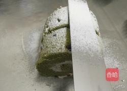 抹茶红豆蛋糕卷的做法图解10
