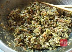 雪菜包子的做法图解5