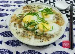 Illustration of how to make steamed meatloaf with mushrooms 7