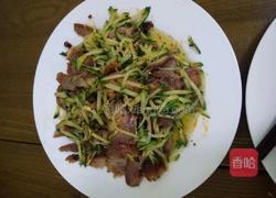 猪嘴拌黄瓜的做法图解3