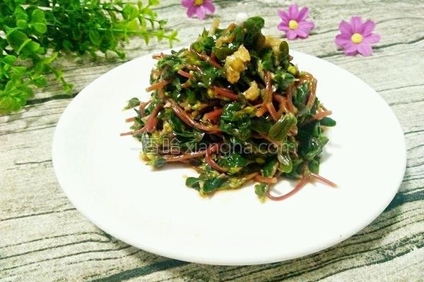 凉拌蚂蚱菜