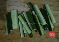开胃黄瓜的做法图解2