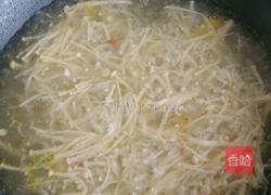 金针菇猪肝汤的做法图解5