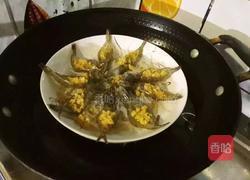 蒜蓉开边虾的做法图解5
